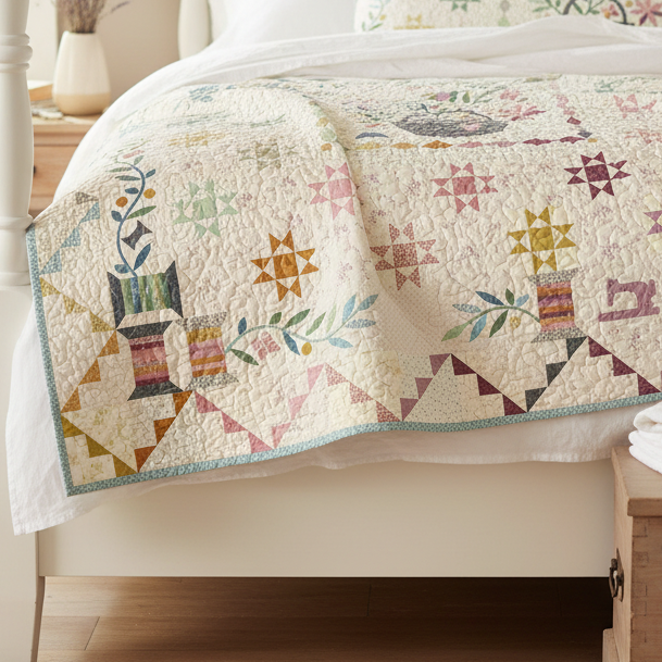 Sewing Basket Quilt Pattern