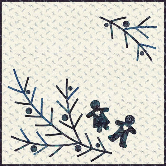 Silhouettes - Gingerbread Pair