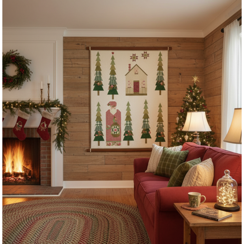 Silent Night Quilt Pattern – Christmas Quilt Pattern