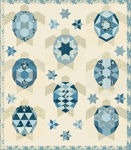 Turtles Quilt Pattern Templates image 1