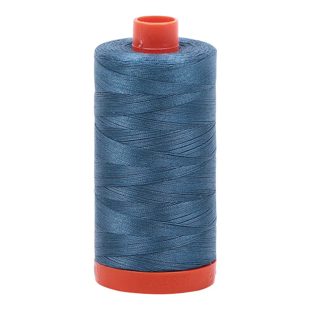 4644 Smoke Blue 1300m Aurifil Spool
