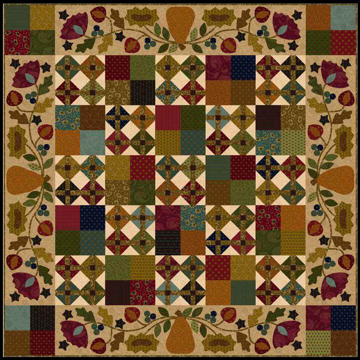 Hearthside Seasons ~ Autumn Quilt Pattern