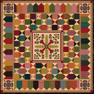 Vintage Farmhouse Medallion Quilt Pattern