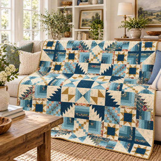Arizona Dahlia Quilt Pattern