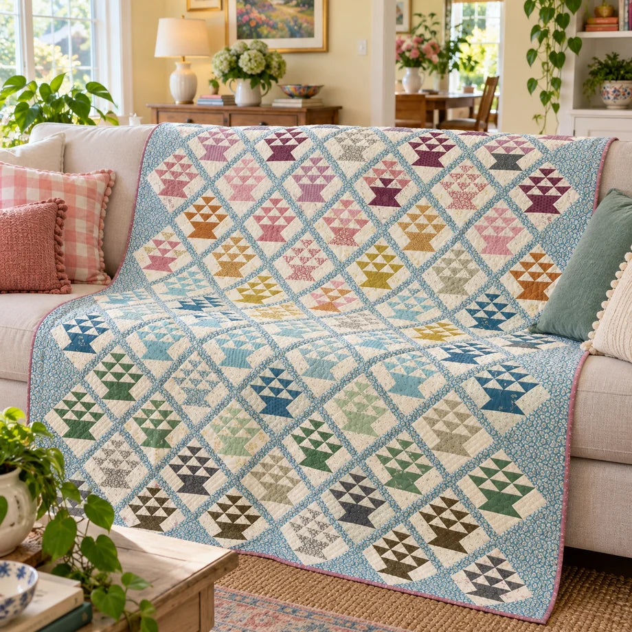 Candy Basket Quilt Pattern