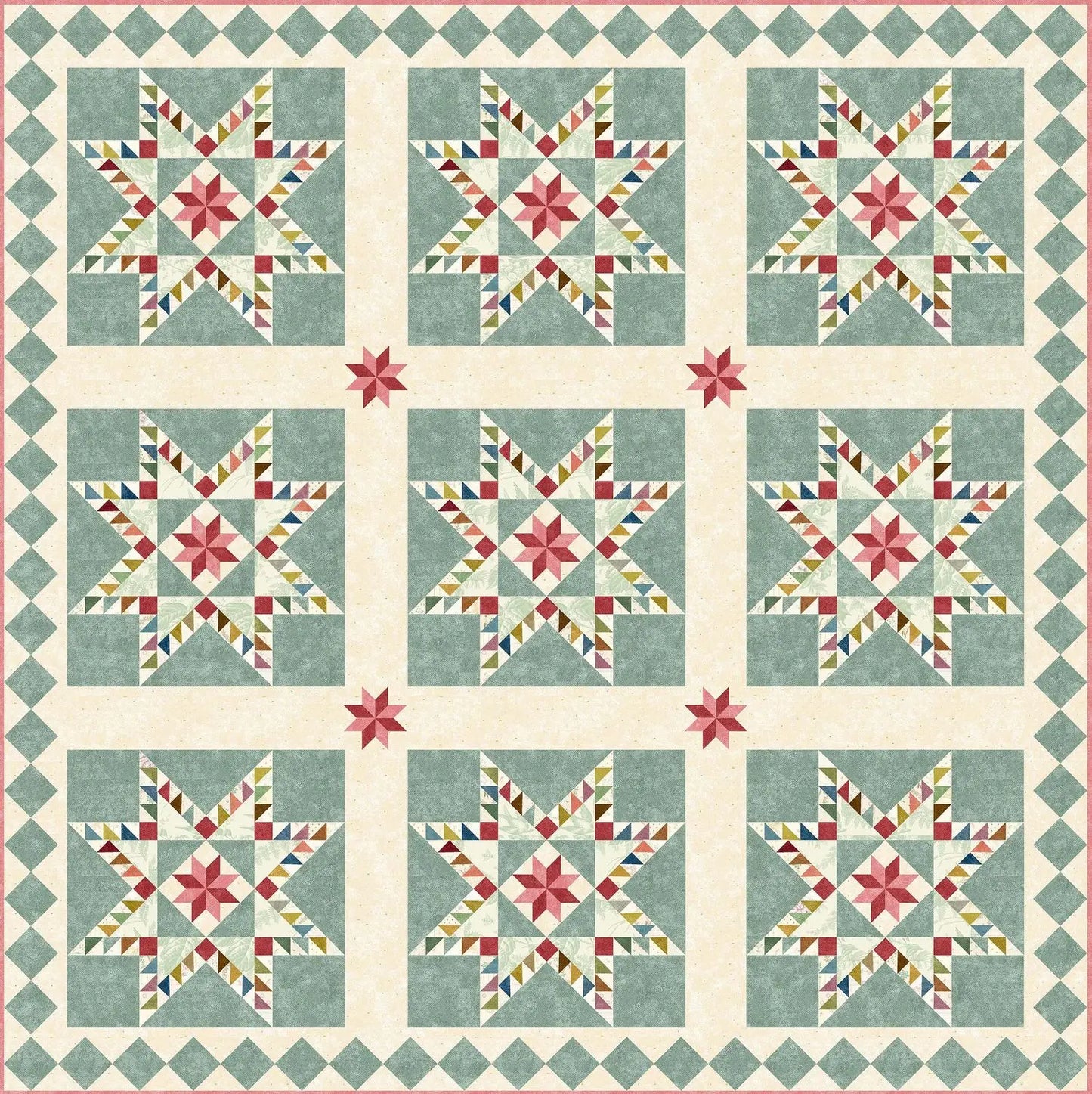 Heritage Feathered Star Pattern image 0