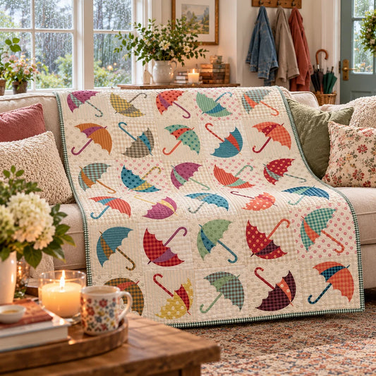 Dancing Umbrella Quilt Pattern