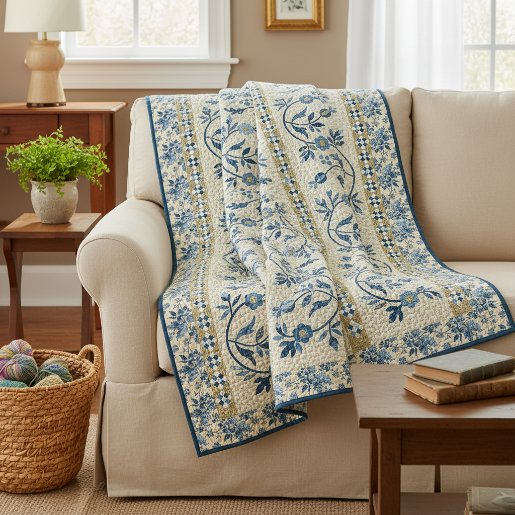 Reaching Out Blue Sky Quilt Pattern