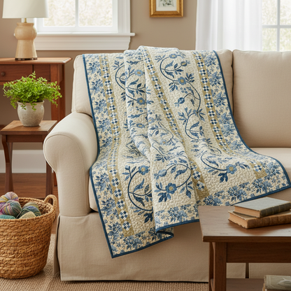 Reaching Out Blue Sky Quilt Pattern