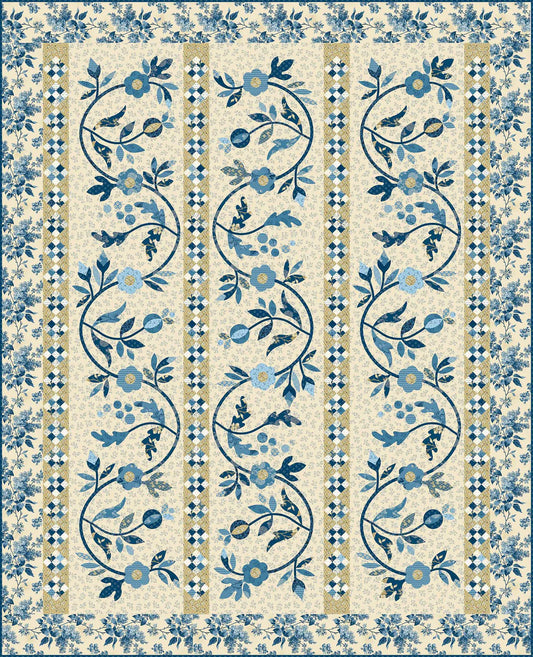 Reaching Out Blue Sky Quilt Pattern