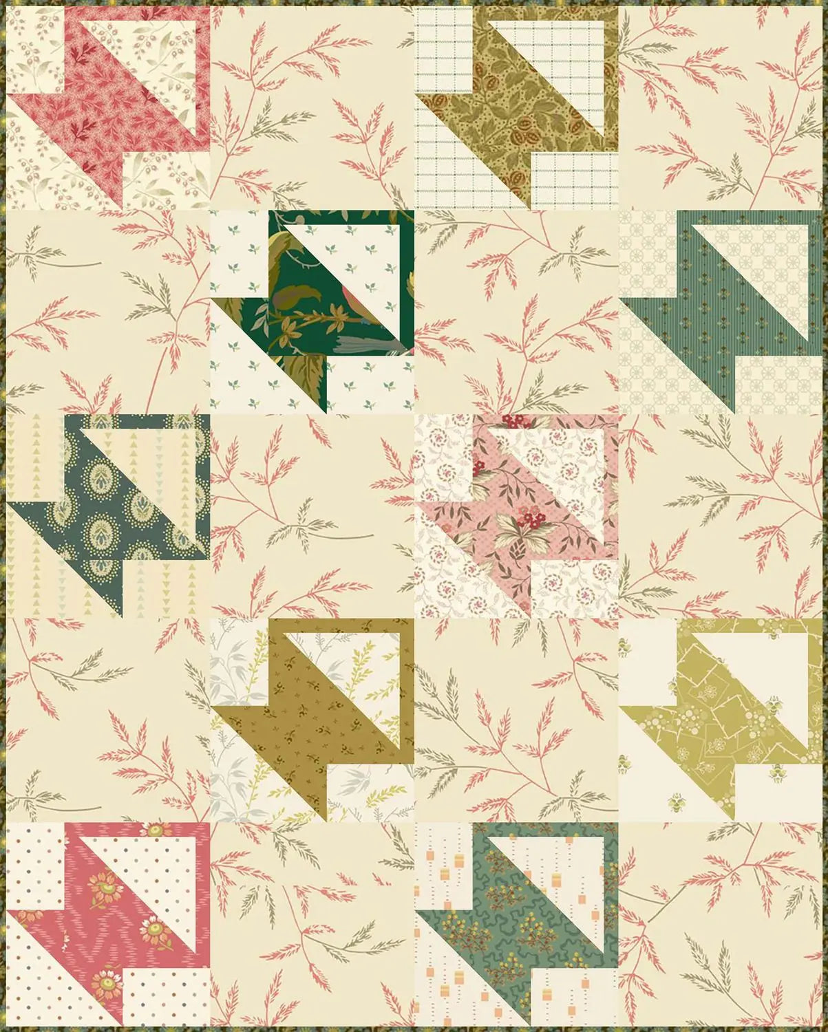 Little Gabriella Mini Quilt Pattern image 0