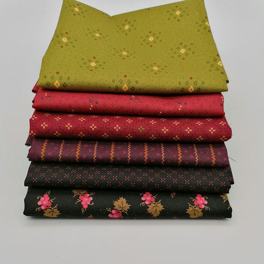 Kim Diehl Fat Quarter Bundle - KD5 - 6 Fabrics image 2