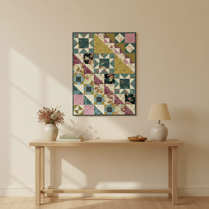 Petal and Patch Small Quilt