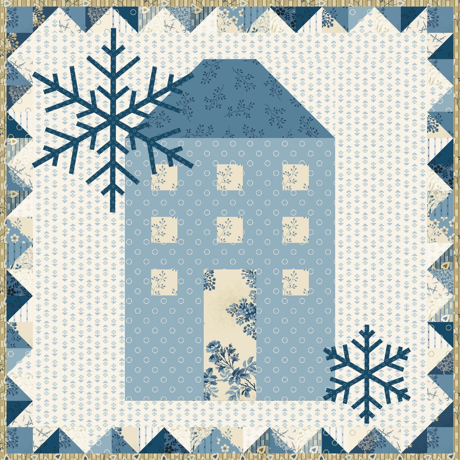 Home for the Holidays Trio Quilt Pattern image 4