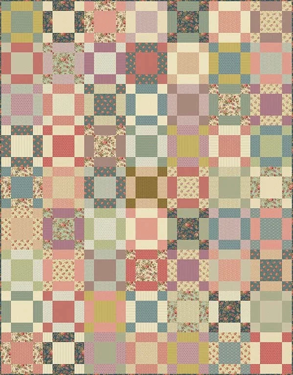 Bed of Roses Quilt Pattern