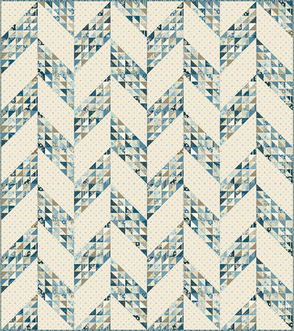 1½" Finished Triangle Paper - 10" x 10" fabric