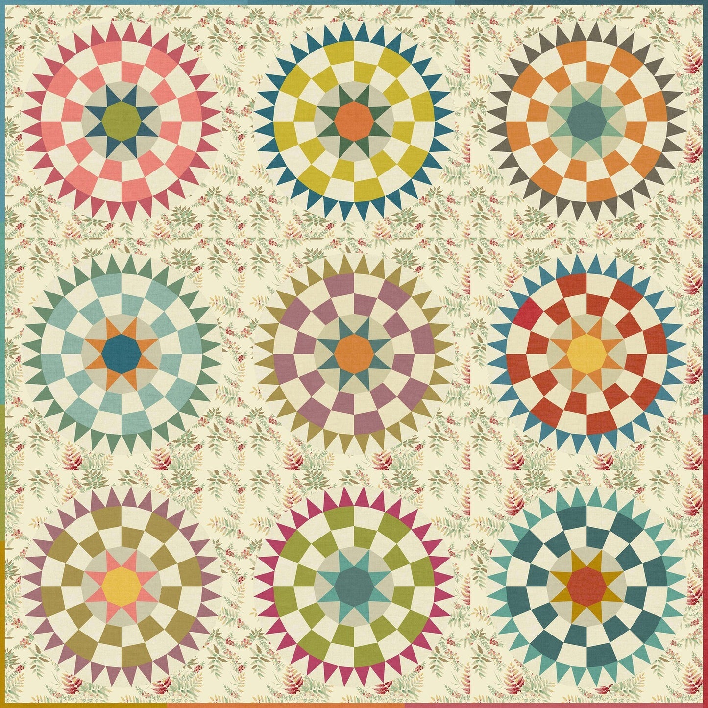 Desert Rose Quilt Pattern image 0