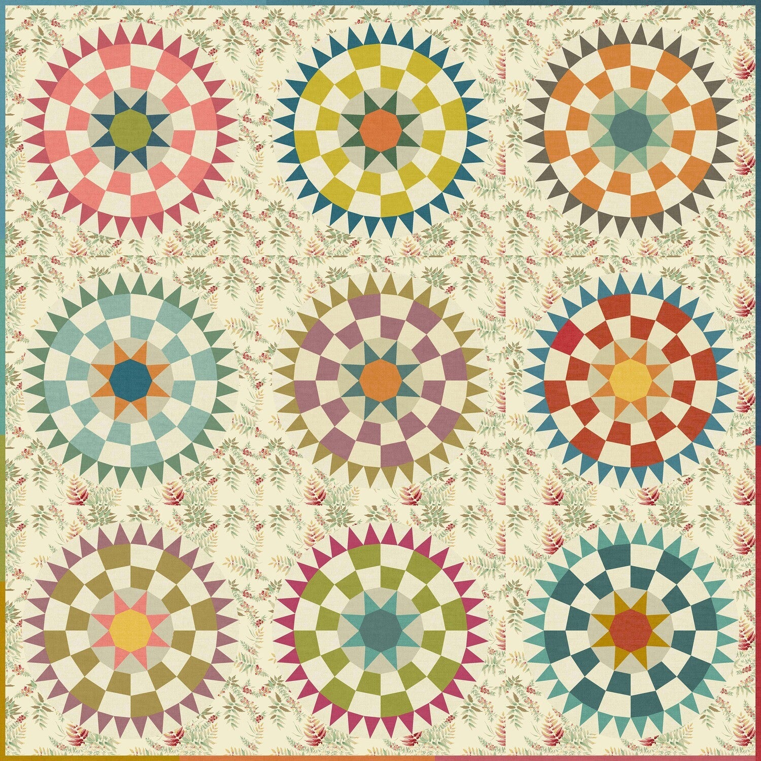 Desert Rose Quilt Pattern image 0