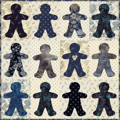 Gingerbread Trio Quilt Pattern