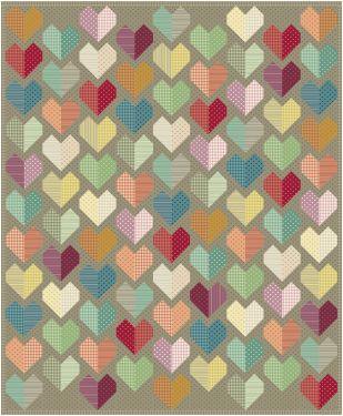 Here is My Heart - Free Quilt Pattern
