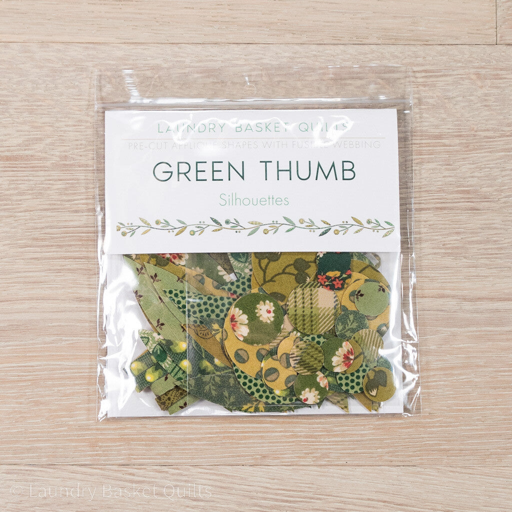 Silhouettes - Green Thumb - Pre-Cut Fusible Fabric Appliqué Shapes image 1
