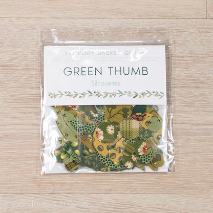 Silhouettes - Green Thumb - Pre-Cut Fusible Fabric Appliqué Shapes image 1