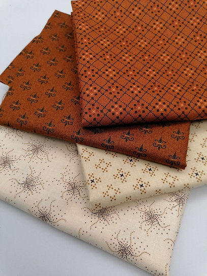 Kim Diehl Fat Quarter Bundle - KD7 - 4 Fabrics image 0