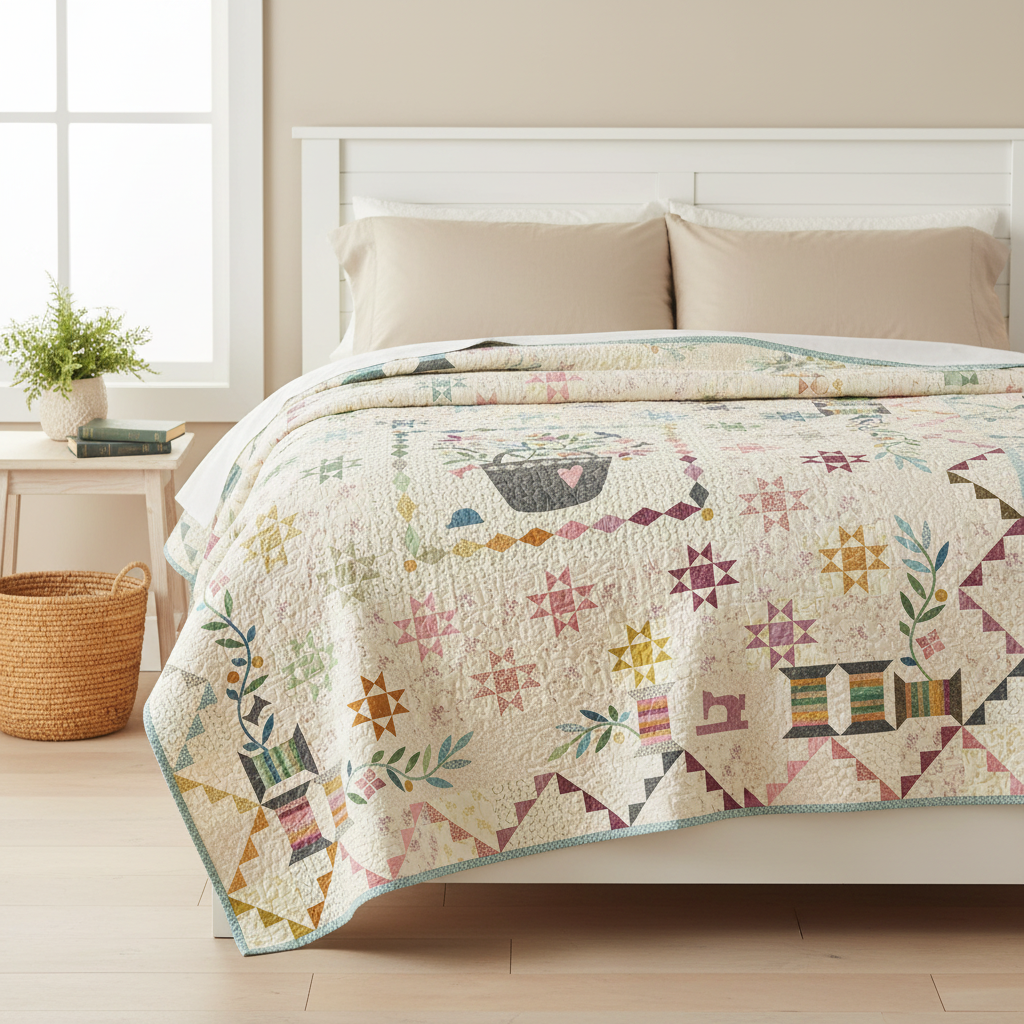 Sewing Basket Quilt Pattern