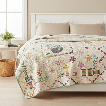 Sewing Basket Quilt Pattern