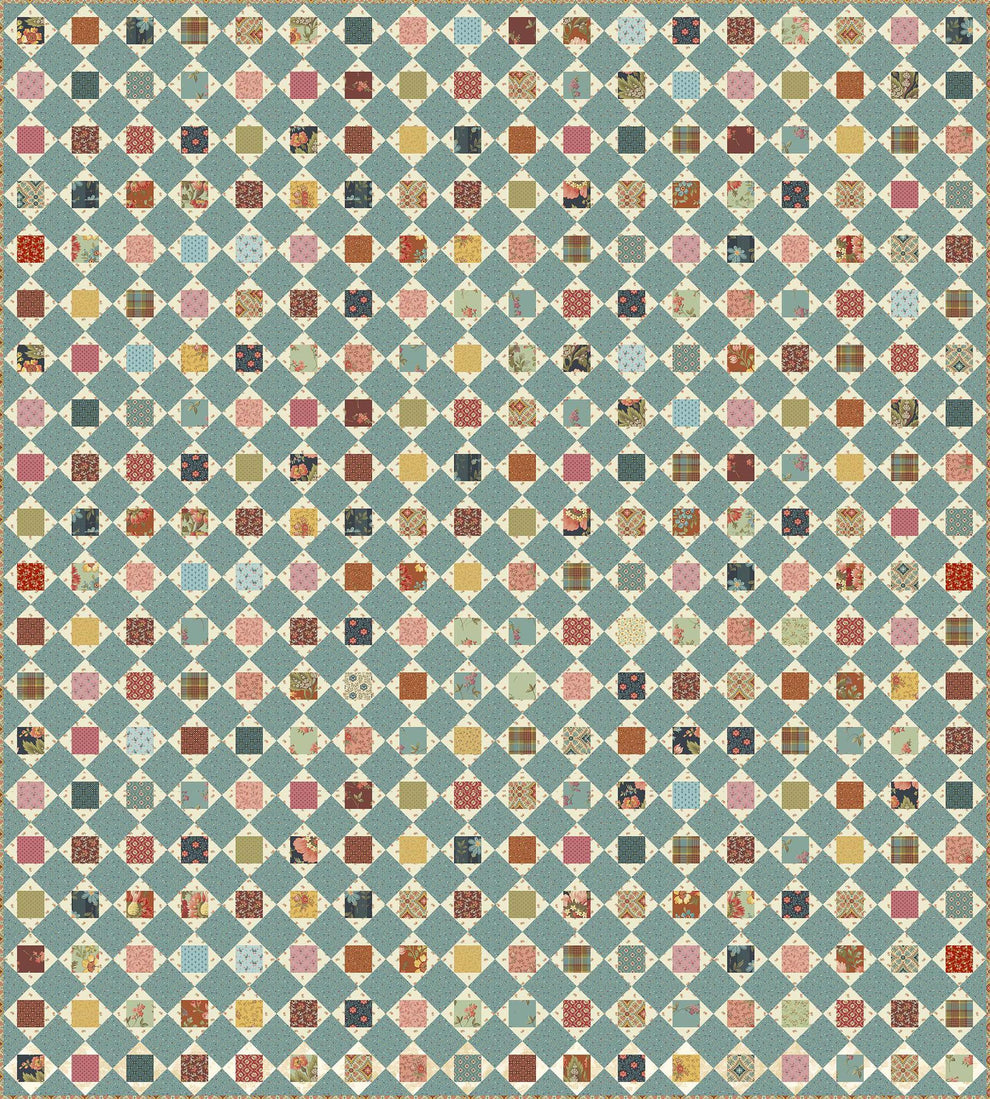 Square in a Square Quilt Pattern