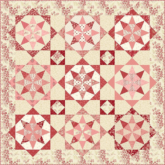 Strawberry Shortcake quilt pattern image 0