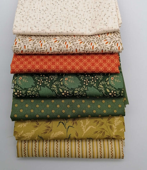 LBQ Fat Quarter Bundle Three - 7 Fabrics image 1