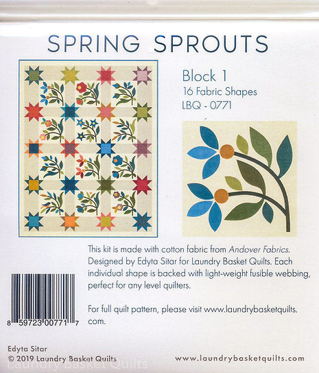 Silhouettes - Spring Sprouts LT Block 1 image 2
