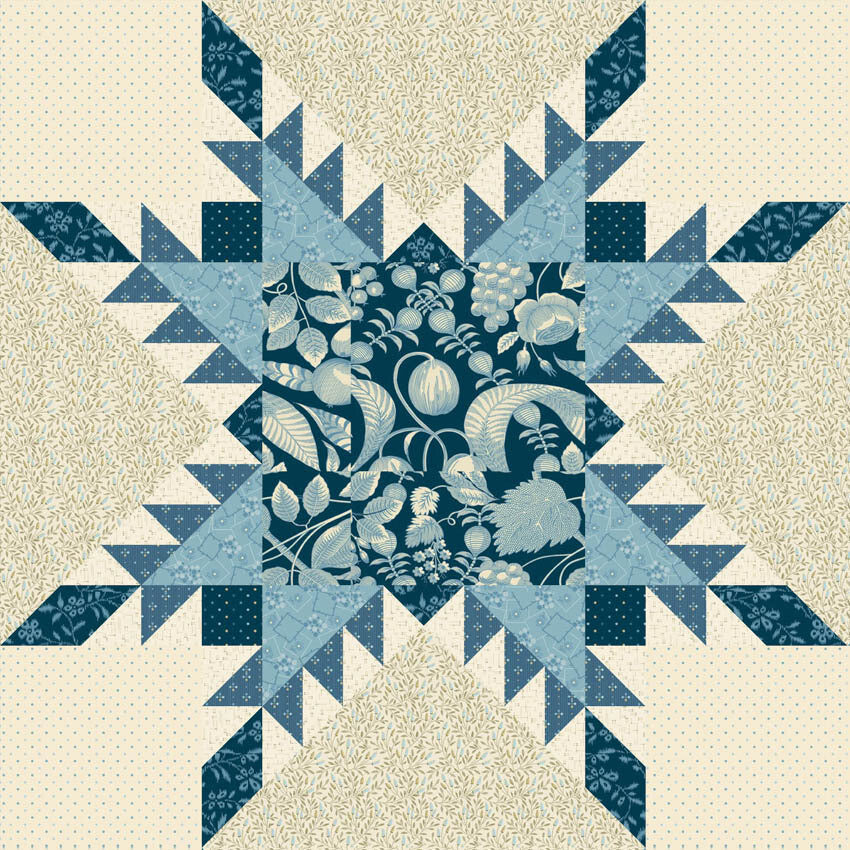 Feathered Star Templates - Precision Acrylic Quilting Templates