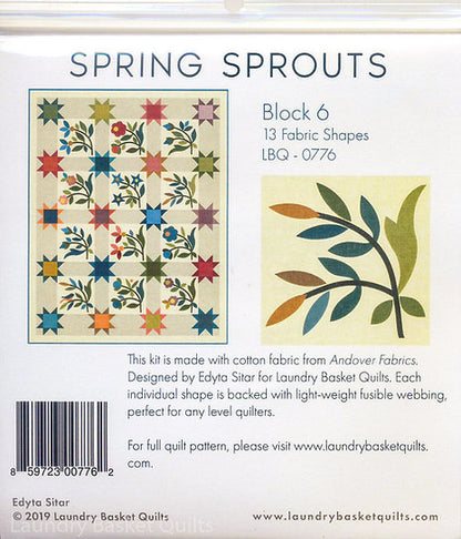 Silhouettes - Spring Sprouts LT Block 6 image 2