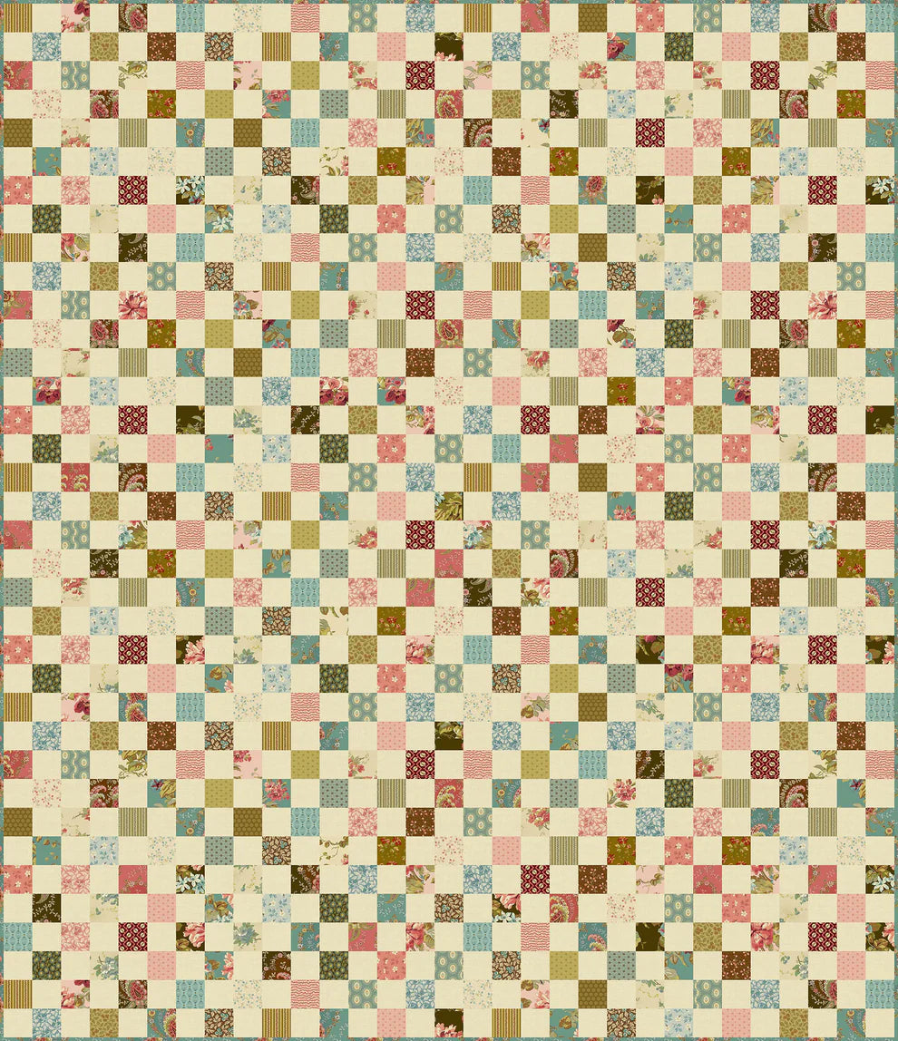 Square Dance Quilt Pattern