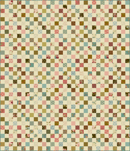 Square Dance Quilt Pattern