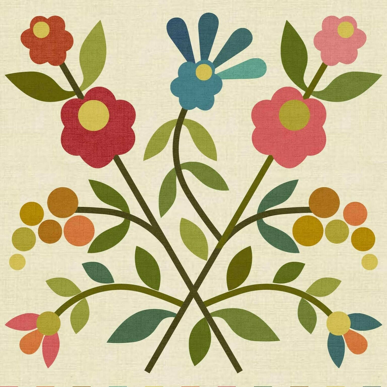 Silhouettes - Spring Bouquet LT Block 7 image 0