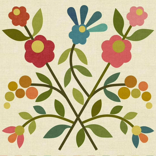 Silhouettes - Spring Bouquet LT Block 7 image 0