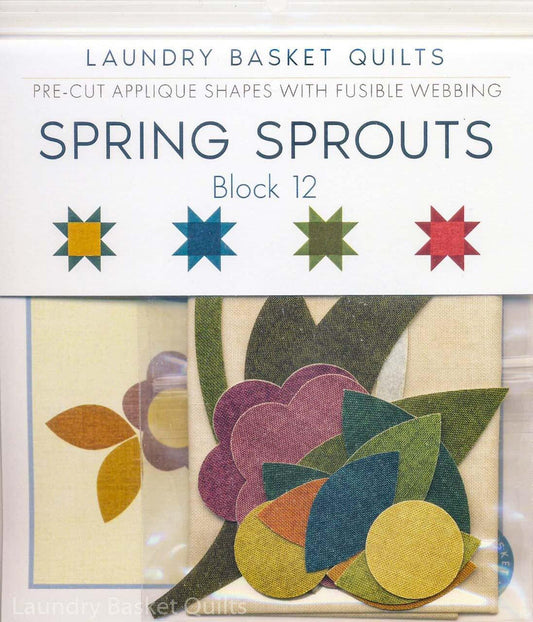 Silhouettes - Spring Sprouts LT Block 12
