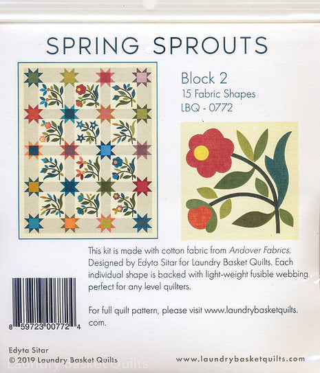 Silhouettes - Spring Sprouts LT Block 2 image 2