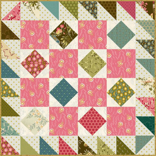 Squares, Strips, and Scraps Pattern image 0