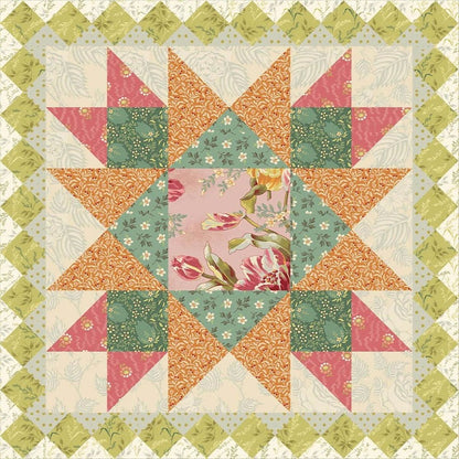 Lady Tulip Quilt Pattern The Quilting Owl