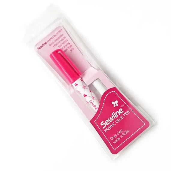 Sewline Glue Pen - Water Soluble with Blue Refill