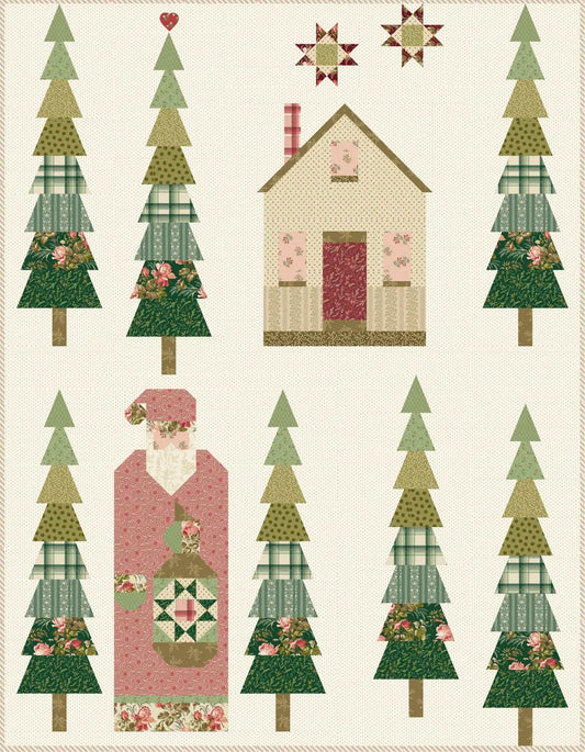 Silent Night Quilt Pattern – Christmas Quilt Pattern image 0