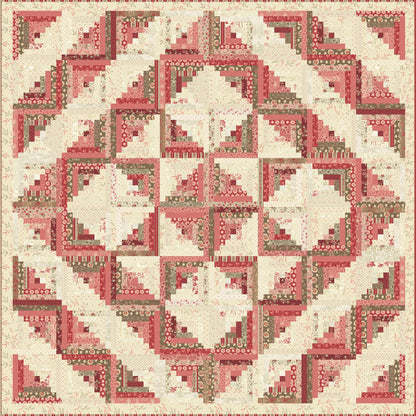 Log Cabin Quilt Pattern image 0