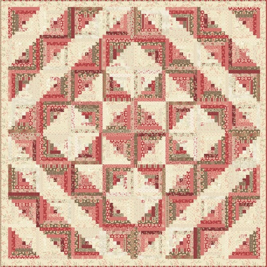 Log Cabin Quilt Pattern image 0