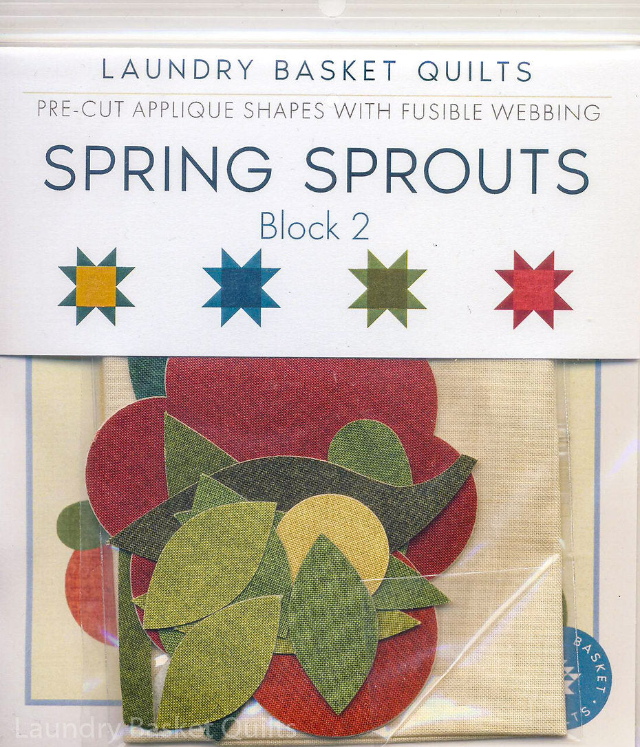Silhouettes - Spring Sprouts LT Block 2 image 1