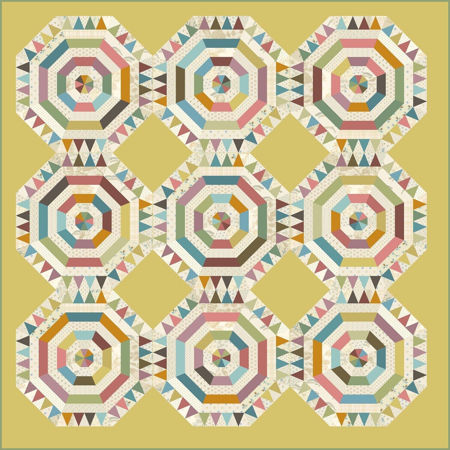 Dragon Fruit Quilt Pattern image 0