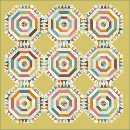 Dragon Fruit Quilt Pattern image 0